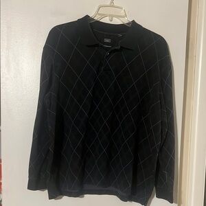 Haggar long sleeve polo shirt